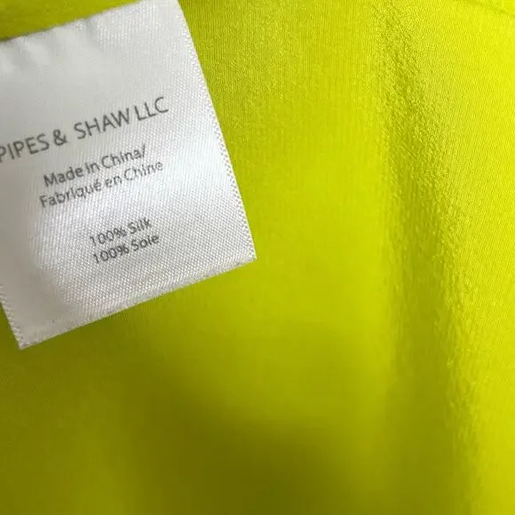 Veronica Beard Womens Long Sleeve Silk Blouse 0 Green Floral Embroidered V Neck - Picture 10 of 16